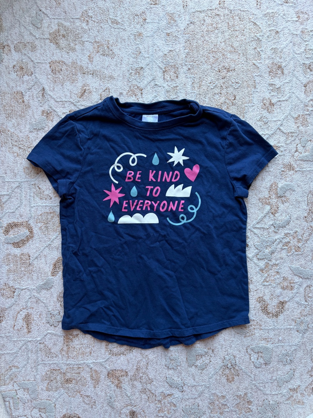 Hanna Andersson "Be Kind to Everyone" Quote Graphic Print Tee